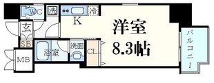 ファーストステージ江坂広芝町Ⅱの物件間取画像